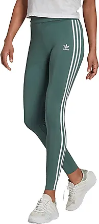 adidas Adicolor 3-Stripes Leggings - Green | Women's Lifestyle | adidas US