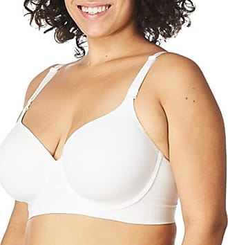 Warner's Womens Elements of Bliss Cushioned Underwire Lightly Lined Convertible T-Shirt Bra Ra2041a, White, 36C