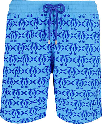Boys Navy Blue Hawaiian Print Board Shorts Boardie Boardshorts Swimwear Size 5