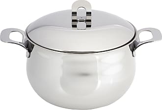 ExcelSteel Stainless Steel Stockpot with Lids, Set of 3, 3 Piece, Silver 