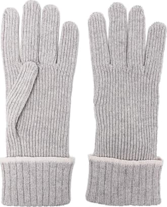 N.Peal ribbed knitted gloves - Blue