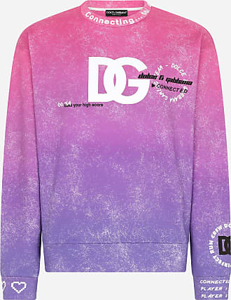Sweat-shirt à capuche en jersey avec bande logo DG male 3 Dolce & Gabbana Garçon Vêtements Pulls & Gilets Pulls Sweatshirts T-shirts et Sweat-shirts 
