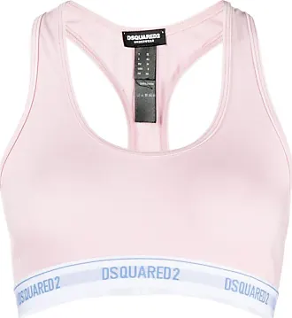 Dsquared2 logo-underband sports bra - Black, £61.00