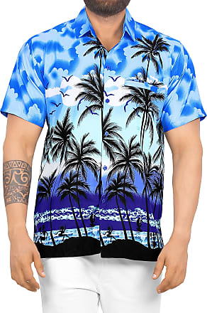 RFEGEF Funky Hawaiian Shirt Hawaiian Shirts For Men Hawaiian Button Shirts Yellow Banana Fruit Print Plus Size Tops Casual Quick Dry Short Sleeve Summer Holiday Party Beach Shirt 