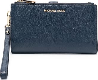 MICHAEL Michael Kors Adele Leather Smartphone Wallet in Green