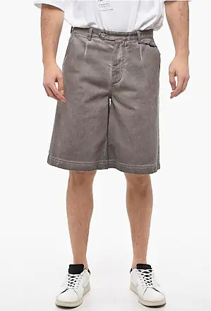 BURBERRY Men's Light Pebble Grey Cashmere Blend Jersey Wide-Leg Pants,  Brand Size 48 (Waist Size 32.7) at  Men's Clothing store