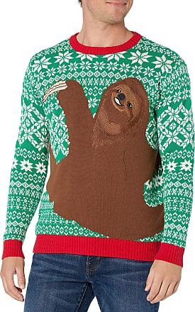 Blizzard Bay Mens Beer Hat Santa Ugly Christmas Sweater