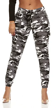 Plus Size Whiskered Print Jeggings - Heather