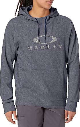 Nuevo Con Etiquetas $70 Oakley corteza Half Zip Hoodie/Para Hombre Medio 43" Pecho/Azul Coral Heather 