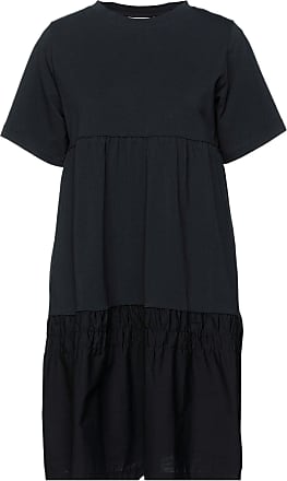 Femme Vêtements Robes Robes courtes et mini Robe courte Coton Alpha Studio en coloris Noir 