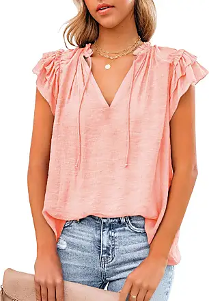 Soft Pink Ruffle Blouse with Skirt – adaaraofficial