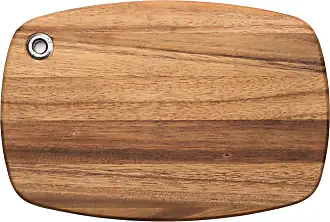 Ironwood Gourmet Big Catch Cutting Board, Acacia Wood, 10.5 x 15 x 1.25  inches