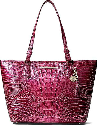 Brahmin Duxbury Leather Satchel - Pink Cosmo