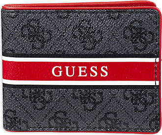 Guess Men's Leather Credit Card RFID Billfold Wallet With Valet  31GU130036