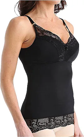 Ahh By Rhonda Shear Women's Pin Up Lace Control Panty, Black, X-Small at   Women's Clothing store