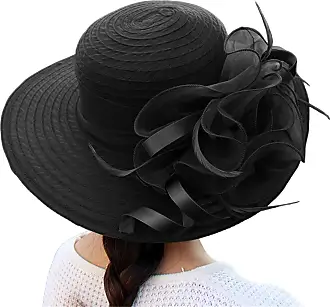 Generic: Black Summer Hats now at £1.02+