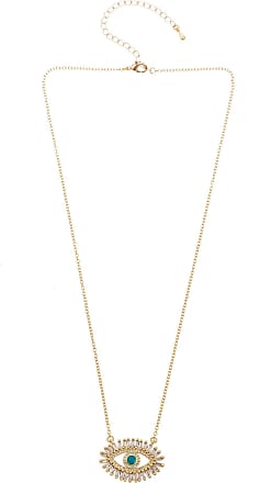 Eye Candy La Women's Luxe 18K Goldplated Lock Necklace - Gold