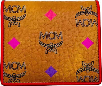 MCM Women's Spectrum Rainbow Logo Visetos Lanyard Card Case