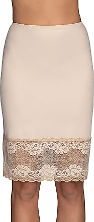 Kate Kasin Half Slips Anti Static for Women Underskirt with Lace Trim 