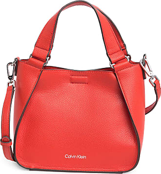 Calvin Klein purse 3pc set Red, Beige, Brown