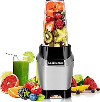 La Reveuse Electric Mini Food Chopper Vegetable Fruit Cutter Meat Grinder Mincer Small Food Processor with 1.3-Cup Prep Bowl Silver