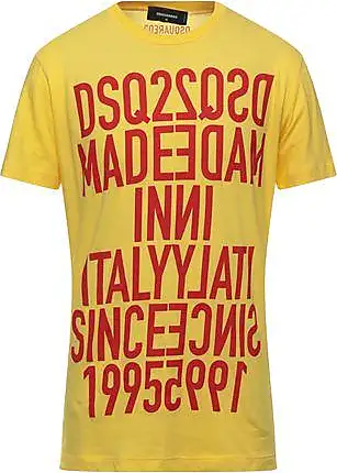 in | Dsquared2 Gelb Stylight Herren-T-Shirts