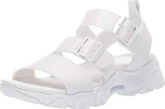 sketchers white sandals