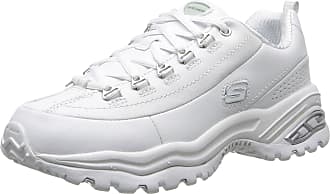 skechers all white