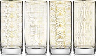 Joyjolt Claire Cyrstal Cylinder Champagne Glasses - Set Of 4