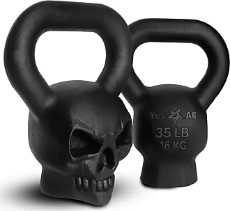 Yes4All 2-20kg Neoprene Coated Cast Iron Kettlebell, Kettle Bell Weight  Sets for Home Gym Fitness & Weight Training - Multicolor Kettlebells