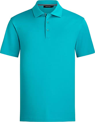 teal color polo shirt
