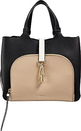 DKNY SHOULDER BAG - Handbag - black/gold/black - Zalando.de