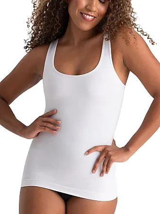 Shapermint All Day Every Day Scoop Neck Camisole In White