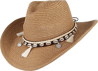 XY-women's hat Elegant Frauen Hollow Western Cowboyhut Sommer Lady Beach Feder Sombrero Stroh Panama Cowgirl Jazz Sun Cap Stilvoll 