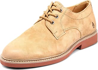 Mens Brown Suede Lace Up Hush Puppies Shoes Fowler EZ Dress UK 6-11 