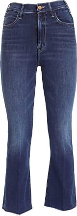 Mother Cordhose The Big League Prep Cuff Heel Blau in Blau Damen Bekleidung Hosen und Chinos Hose mit gerader Passform 