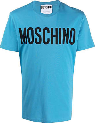 Men's Blue Moschino T-Shirts: 38 Items in Stock | Stylight