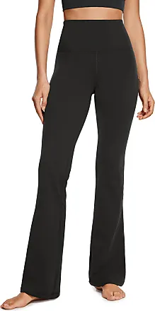 CRZ YOGA Womens Butterluxe High Waist Wide Leg Pants with Pockets 21.5  Inches - Buttery Soft Lounge Gym Workout Yoga Capris
