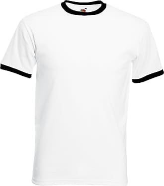 Marque  Fruit of the LoomFruit of the Loom T-shirt uni à manches longues Blanc XXL 