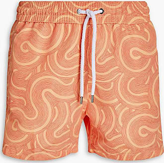 Tropicana printed swim trunks Orange Farfetch Men Sport & Swimwear Swimwear Swim Shorts 