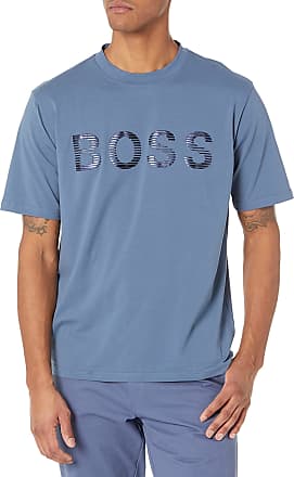 BOSS Vert Hugo Boss teeonic Block Logo T-shirt bleu marine 50435898 