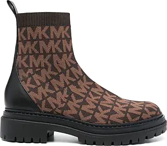 Michael Kors Black Rain Boots Wedge Heel Women Size 8 Used- Excellent  Condition