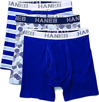 Hanes Big Mens Underwear Cotton Boxer Briefs 3-Pack #1226 