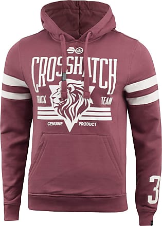crosshatch knitted hoodie