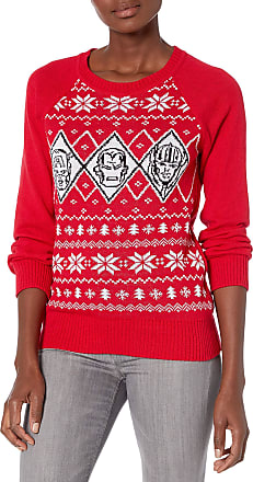 GOKIEOCE Mens Merry Christmas Cotton Crewneck Sweater Ugly Christmas Long Sleeve Knit Sweatshirt 