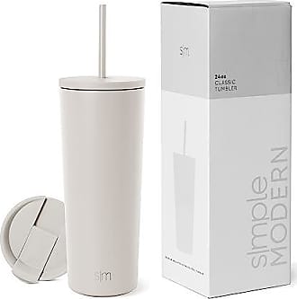 Simple Modern Officially Licensed NFL Insulated Stainless Steel Tumbler  with Clear Flip Lid and Straw, 30oz NFL Thermos Gifts for Men, Women, and  Father's Day