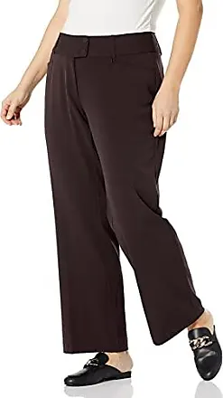 Rafaella Women's Curvy Fit Gabardine Bootcut Stretch Dress Pants, 32  Inseam, with Pockets (Size 4-16)., Short Inseam Black, 14 : :  Clothing, Shoes & Accessories