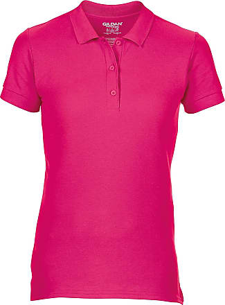 Gildan Gildan Womens/Ladies Premium Cotton Sport Double Pique Polo Shirt (XL) (Heliconia)