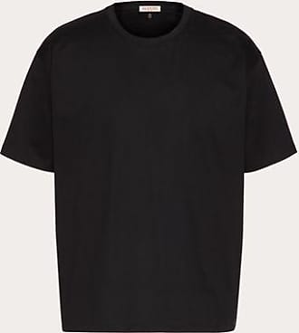 Geometric Oversized T Shirt Men Black Asymmetric Top Cotton 