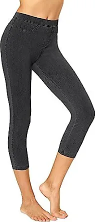 No nonsense Women's Relaxed Leggings, Grey Heather, Large at